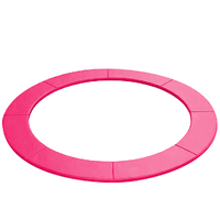 UP-SHOT 14ft Trampoline Safety Pink Pad Padding Replacement Round Spring Cover