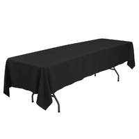 GOMINIMO Polyester Table Cloth 300cm (Black)