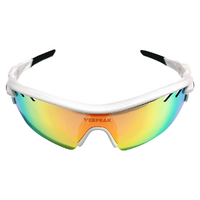 VERPEAK Sport Sunglasses Type 1 (White frame with black end tip) VP-SS-101-PB