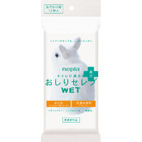 [6-PACK] Nepia super soft medicated wet toilet paper, anti-inflammatory ingredients, toilet flushable, unscented portable bag, 40 sheets