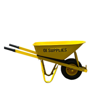 100L Heavy Duty Construction / Gardening Wheelbarrow
