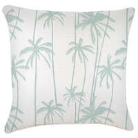 Cushion Cover-With Piping-Tall-Palms-Mint-60cm x 60cm