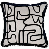 Cushion Cover-Coastal Fringe-Art-Studio-45cm x 45cm