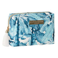 Rectangle Boxy Cosmetic Bag-Bora Bora