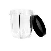 For Magic Bullet Short Small Cup + Stay Fresh Lid - Blender Replacement Part