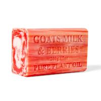 2x 200g Goats Milk Soap Bars - Berries Scent Pure Natural Australian Skin Care