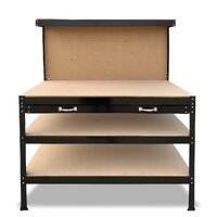 Kartrite 3-layered Work Bench Garage Storage Table Tool Shop Shelf