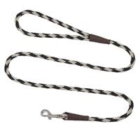 Mendota Clip Leash Small - lengths 3/8in x 4ft(10mm x1.2m) Made in the USA - Diamond Sandstone