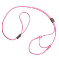 Mendota Martingale Dog Show Leash - Large 12-22 (30cm-56cm) - Made in the USA - Hot Pink