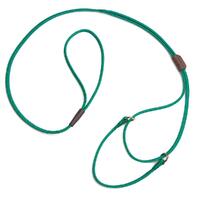 Mendota Martingale Dog Show Leash - Large 12-22 (30cm-56cm) - Made in the USA - Kelly Green