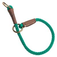 Mendota Products Dog Command Rope Slip Collar 20in (51cm) - Made in the USA - Kelly Green