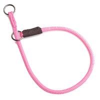 Mendota Products Fine Show Slip Collar 24in (61cm) - Made in the USA - Hot Pink