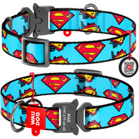 Collar Company Dog Collar Nylon - Printed with - SUPERMAN 24-40CM