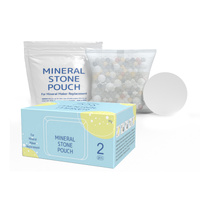 2X Alkaline Mineral Maker Stone Pouch Water Filter Pad Replacement Ceramic Balls