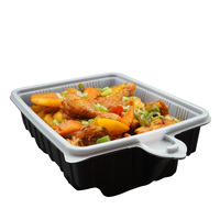 Sirak Food 5 Pack Dalat Heating Lunch Box Container 33cm Rectangle
