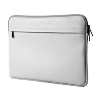 ST'9 XL size 15.6/16 inch Grey Laptop Sleeve Padded Travel Carry Case Bag ERATO