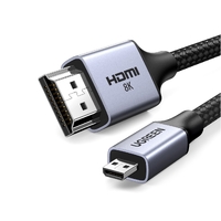 UGREEN 15517 8K Micro-HDMI to HDMI Cable 2M