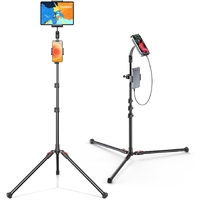 UGREEN 15647 2-in-1 Tablet (Max 12.9 inch) + Phone (Max 7.2 inch) Tripod Stand