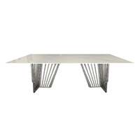 Salina Silver Dining Table -100cm x 200cm 