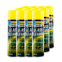Australian Export 12PCE Glass Cleaner Streak Free Window Mirror Home Car 400gm