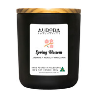 Aurora Spring Blossom Triple Scented Soy Candle Australian Made 300g