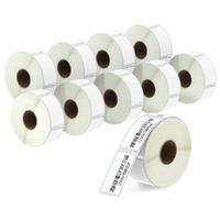 10x Compatible Dymo 11355 SD11355 / S0722550 thermal label 19mm x 51mm 500 Per Roll for Dymo labelWriter