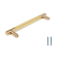 128mm Cabinet Handles Gold Drawer Pulls Knobs Hardware for Kitchen Bathroom Furniture Cupboard