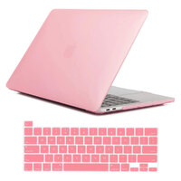 Pink MacBook Pro 13 inch 2020 A2338 A2251 A2289 Matte Shell Case Keyboard Cover Touch Bar