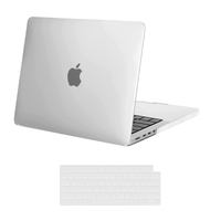 Suitable for MacBook Pro 14 Max Inch Case 2023 2022 2021 M2 A2779 M1 A2442 Hardshell Case Keyboard Cover White