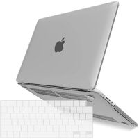 Suitable for  MacBook Pro 16 inch Case 2023 2022 2021 M2 A2780 A2485 M1 Pro/Max Hard Shell Case Keyboard Cover White
