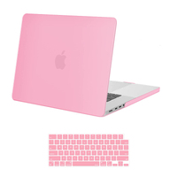 Suitable for  MacBook Pro 16 inch Case 2023 2022 2021 M2 A2780 A2485 M1 Pro/Max Hard Shell Case Keyboard Cover Pink