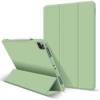 iPad Pro 11 Inch 2020 Soft Tpu Smart Premium Case Auto Sleep Wake Stand Cover Pencil holder Green