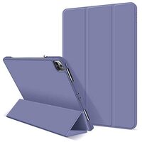 iPad Pro 11 Inch 2020 Soft Tpu Smart Premium Case Auto Sleep Wake Stand Cover Pencil holder Purple