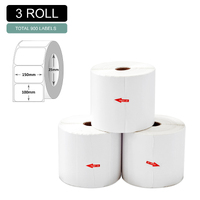 3 rolls 100x150mm 4x6 900 Labels Shipping Label Fastway eParcel Aaramex Couriers Please