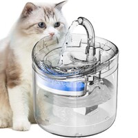 Cat Dog Water Fountain Pet Water Dispenser 1.8L Automatic Drinking Fountain for Cats Kitty Indoor
