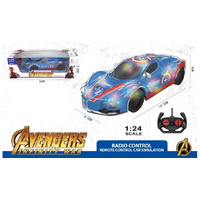 Avengers Infinity War Speed RC Racing Car Captain America 1:24