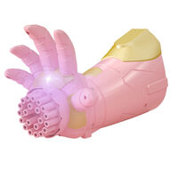 Bubblerainbow Porous Luminous Bubble Gun for Kids Fully Automatic Leak-proof Children Toy