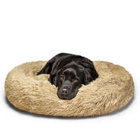 Fur King "Aussie" Calming Dog Bed - Large-Brindle - 100 cm