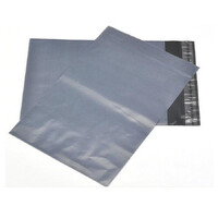 100 Bulk Buy Pack - 600x450 mm LARGE GREY PLASTIC MAILING SATCHEL COURIER BAG SHIPPING POLY POSTAGE POST SELF SEAL