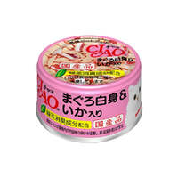CIAO Canned Jelly For Cat White Meat Tuna With Squid 85G X12