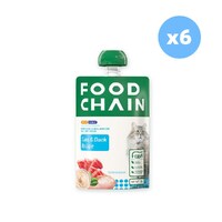 FOOD CHAIN Tuna & Duck Recipe Wet Cat Food 80gX6