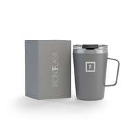 Iron Flask Grip Coffee Mug, Graphite, 12oz/350ml