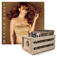 Crosley Record Storage Crate Mariah Carey Butterfly Vinyl Album Bundle