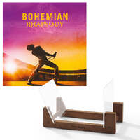 Queen - Bohemian Rhapsody - Double Vinyl Album & Crosley Record Storage Display Stand