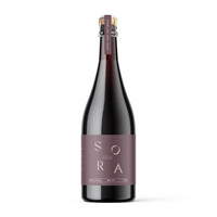SORA Sparkling Dark Grape Juice 0% Alc 750ml x 1