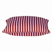 Dandi Orange & White Striped Nautical Cushion Cover 40x40cm