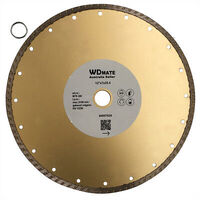 300mm Diamond Dry Wet Turbo Saw Disc Cutting Blade 7*3mm Wheel 12" 25.4/22.23mm
