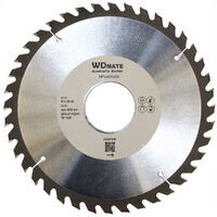 2x Wood Cutting Saw 250mm 40T 10” Wheel Blade 60mm Cross Disc Circular ATB Sharp