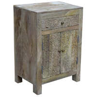 2 drawer sandblasted cabinet in takai design