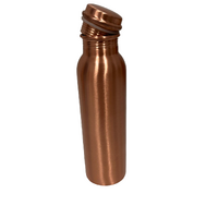 Copper Water Bottle - Plain